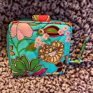 Vera Bradley floral wallet